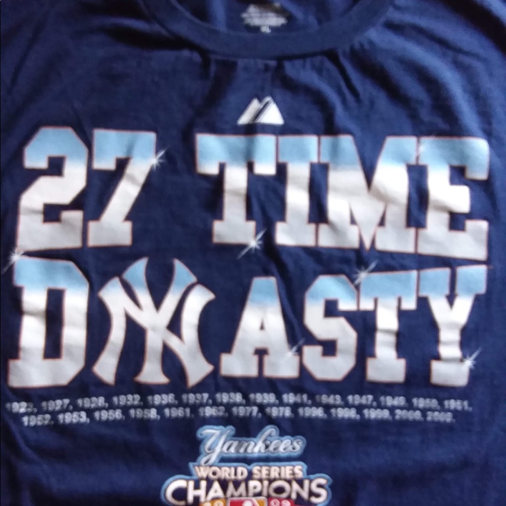 NY Yankees 27th Time Dynasty T-shirt
